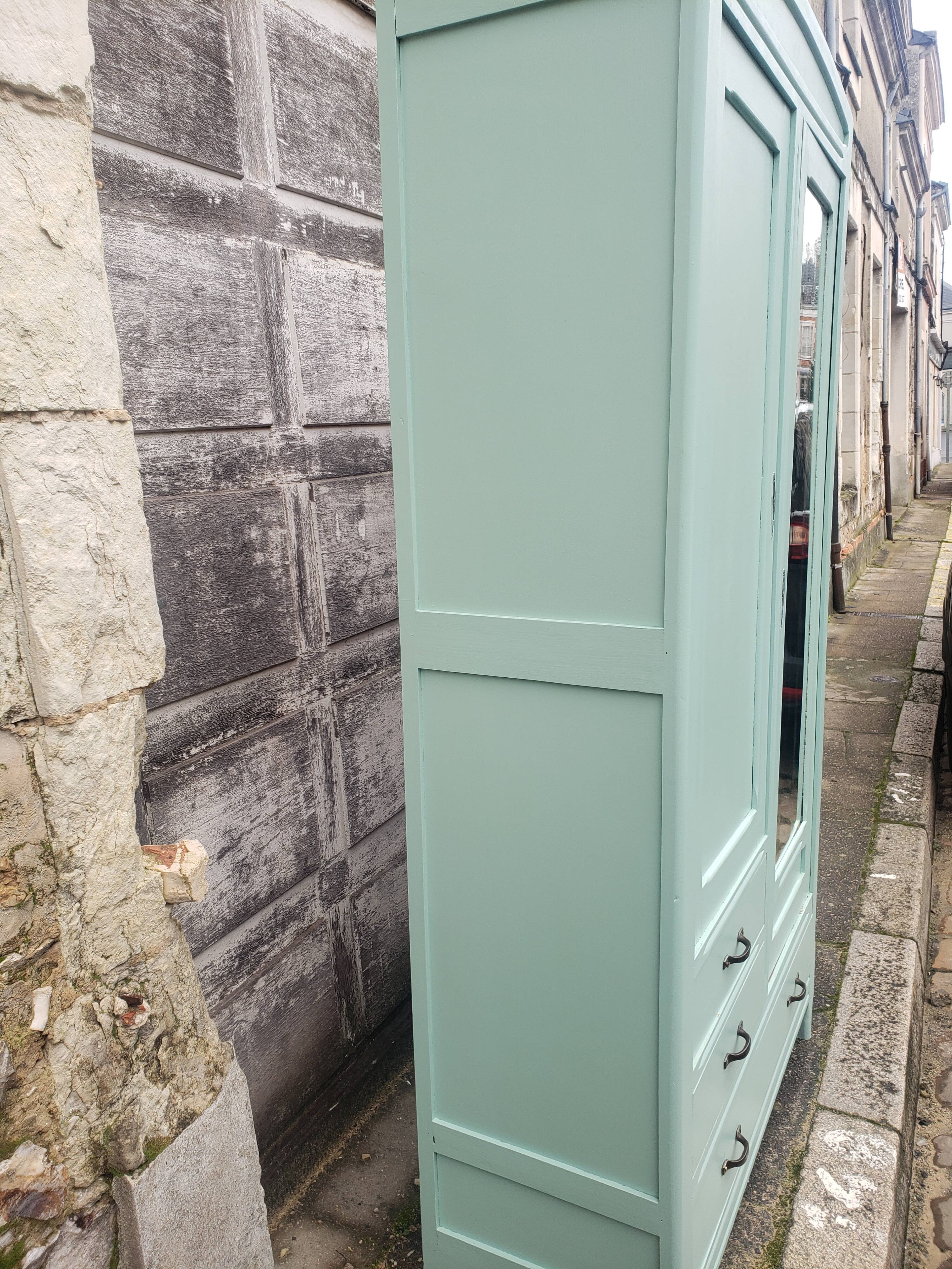 Mint green parisian dresser
