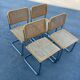 Lot de  4 chaises modèle Cesca B32