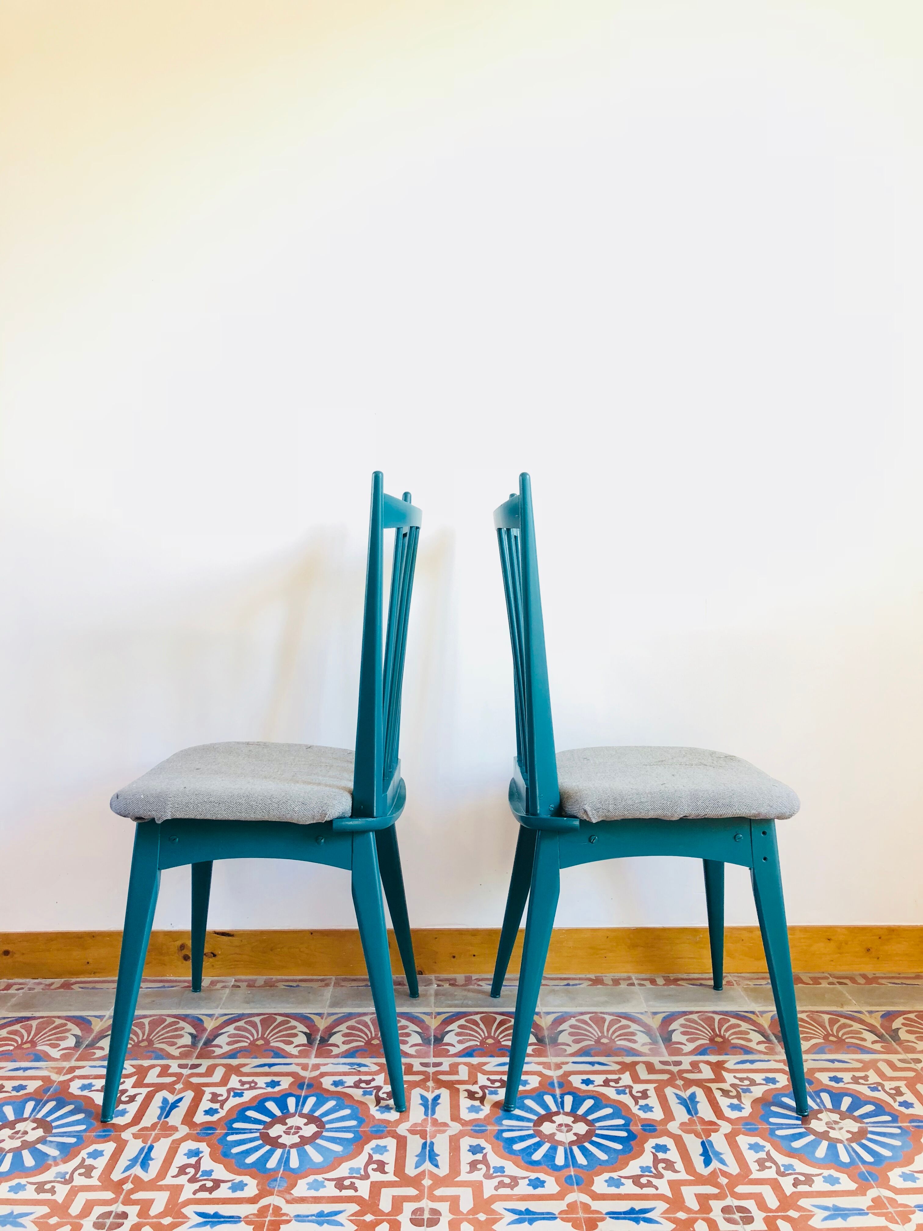 Pair of bar chairs