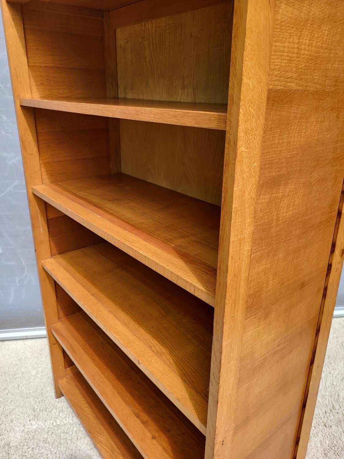Vintage fixed bookcase 90x36