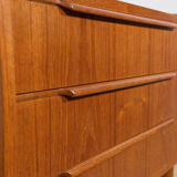 Mid-century danish teak dresser, 1960s