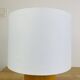 Vintage wooden cylinder lamp by IMT Italy, 1980s