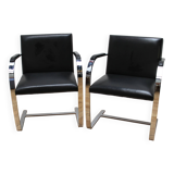Paire de fauteuils BRNO, Knoll
