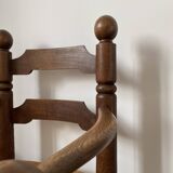 Pair of low Dudouyt-style armchairs