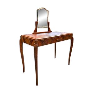 Coiffeuse Début XXème - ronce noyer