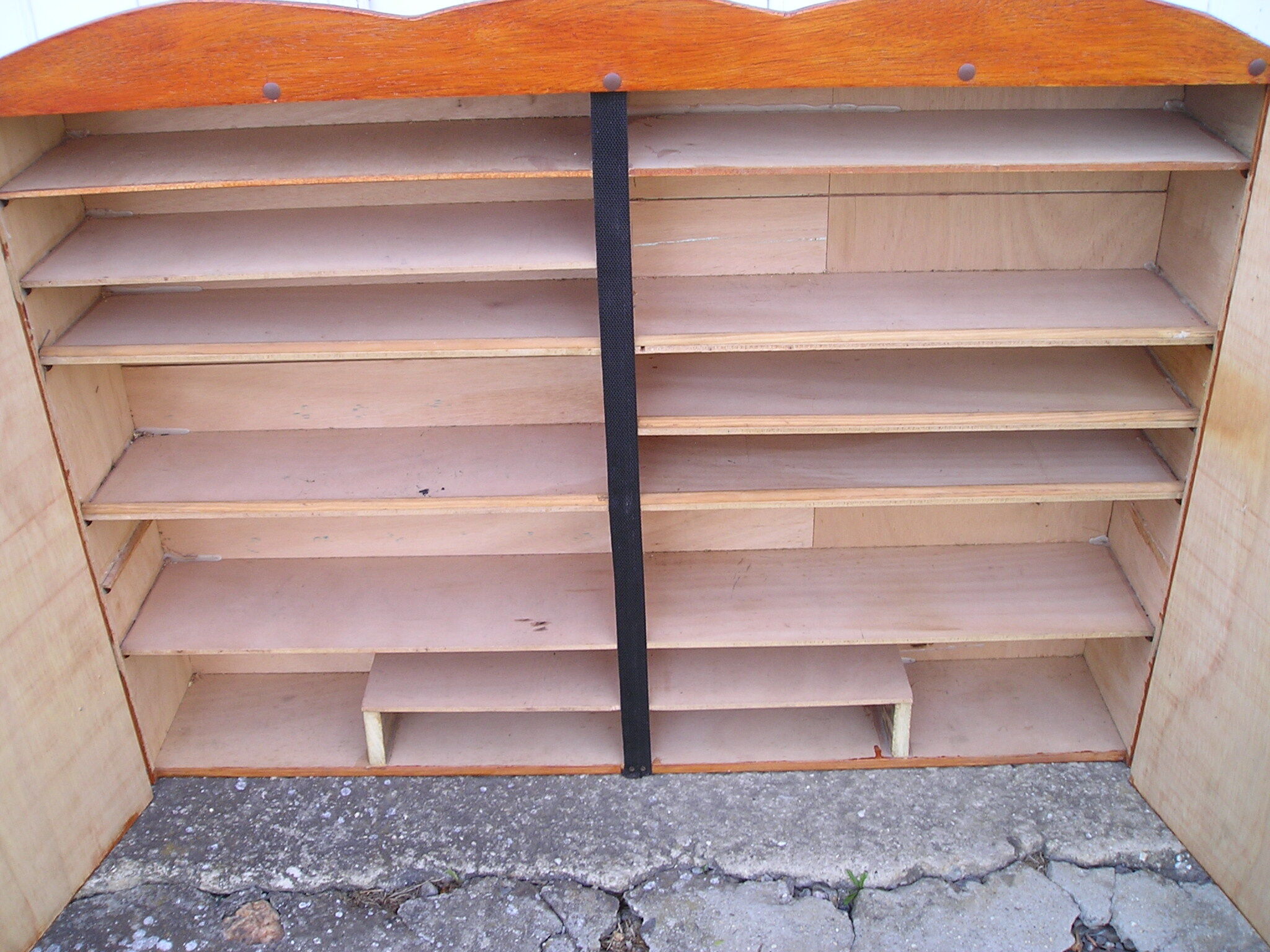 Meuble de rangement à 2 portes, à fixer au mur