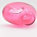 Deru heart vase design blown glass