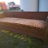 Art Deco banquette in its original condition.