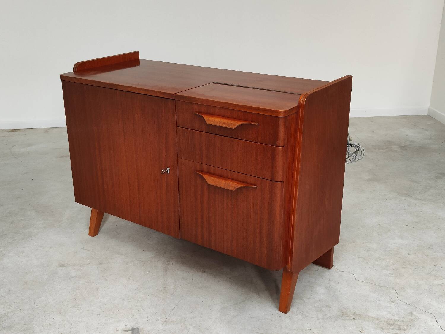 Low sideboard by Frantisek Jirak for Tatra Nabytok 1959