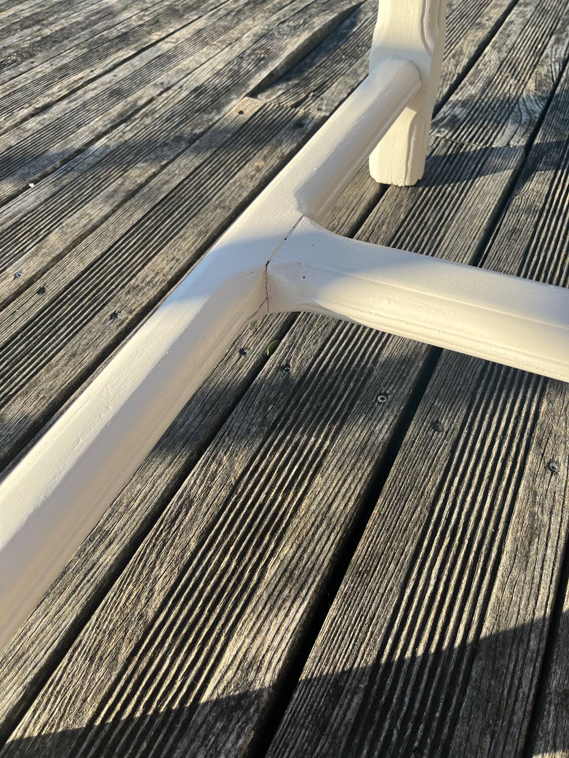 Large old farm table