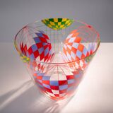 art glass object vase