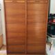 Double art deco curtain furniture, solid wood structure