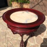 Coffee table on marble