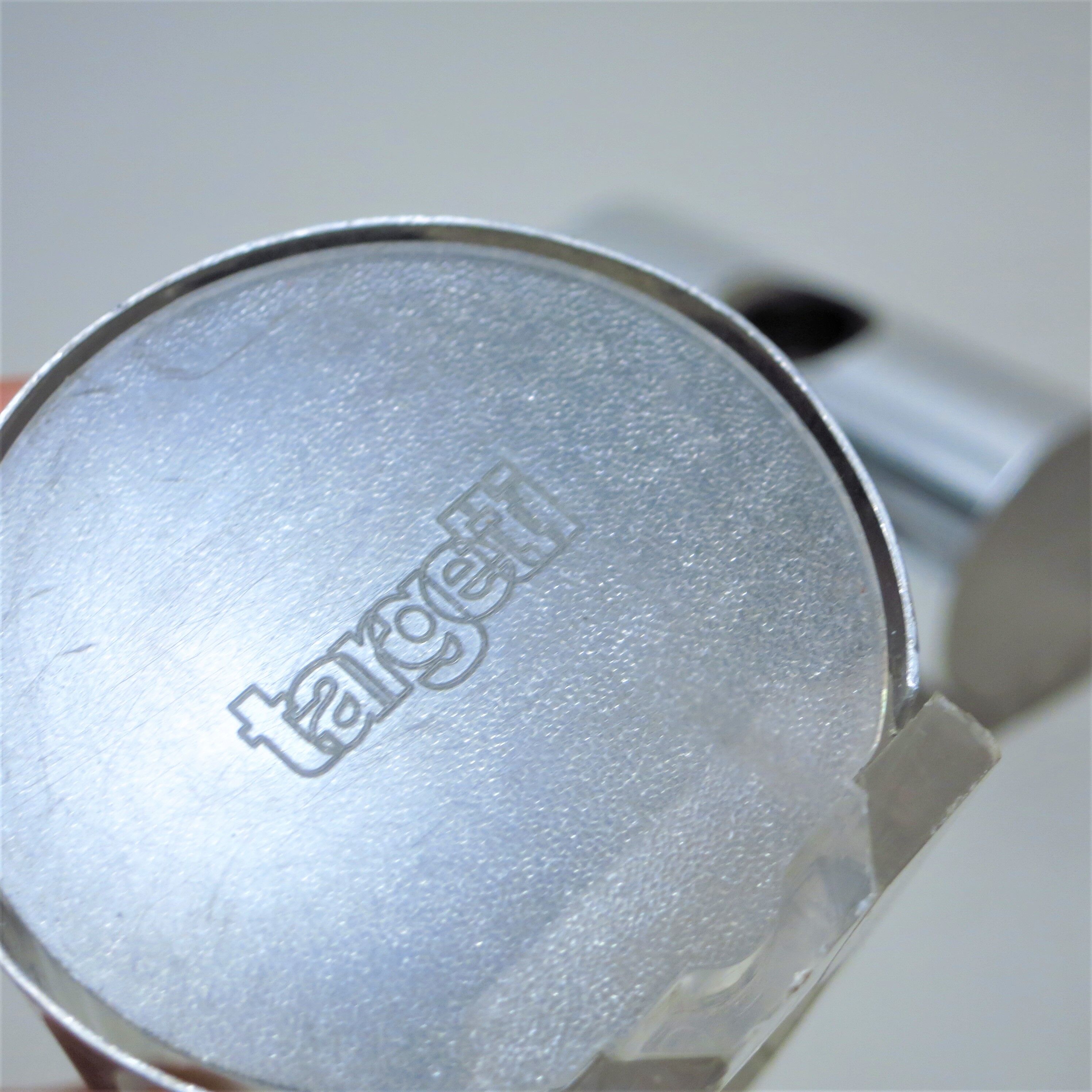 Pair of Chrome Appliques Targetti 70s