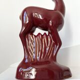 Vintage ceramic doe fawn