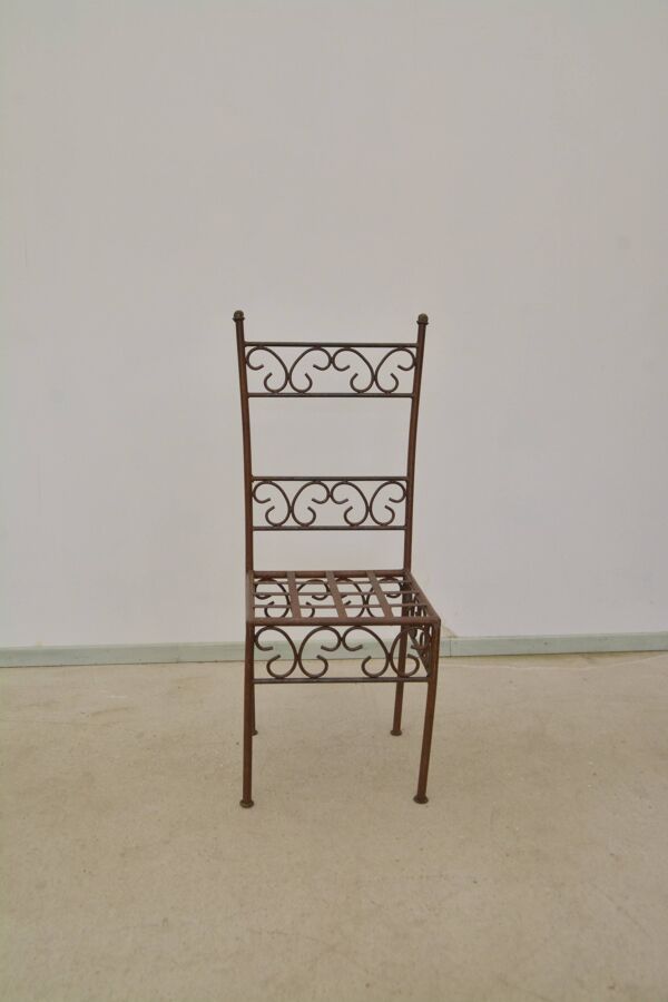 Chaises en fer forgé