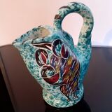 Vallauris / ceramic pitcher signed borty / 1950s/1960s