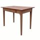 Desk table, kitchen table, vintage 1950s oak side table.