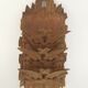 Porte courrier Saint Gervais les bains bois sculpte foret noire 1900