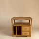 1970s rattan sideboard