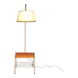 Magazine holder floor lamp