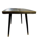 Table basse vintage mosaïque / table d'appoint / table à carreaux
