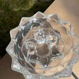 Chrsytal candle holder from reims-signed