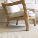 Restored vintage rattan chair