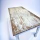 Brocante wooden farmhouse table / white / dining table