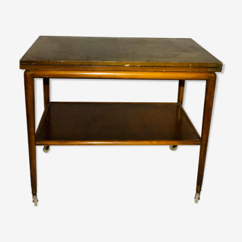 Vintage double folding side table top