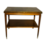 Vintage double folding side table top