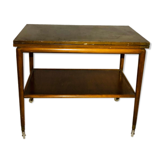 Vintage double folding side table top