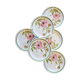 6 ceramic dessert plates
