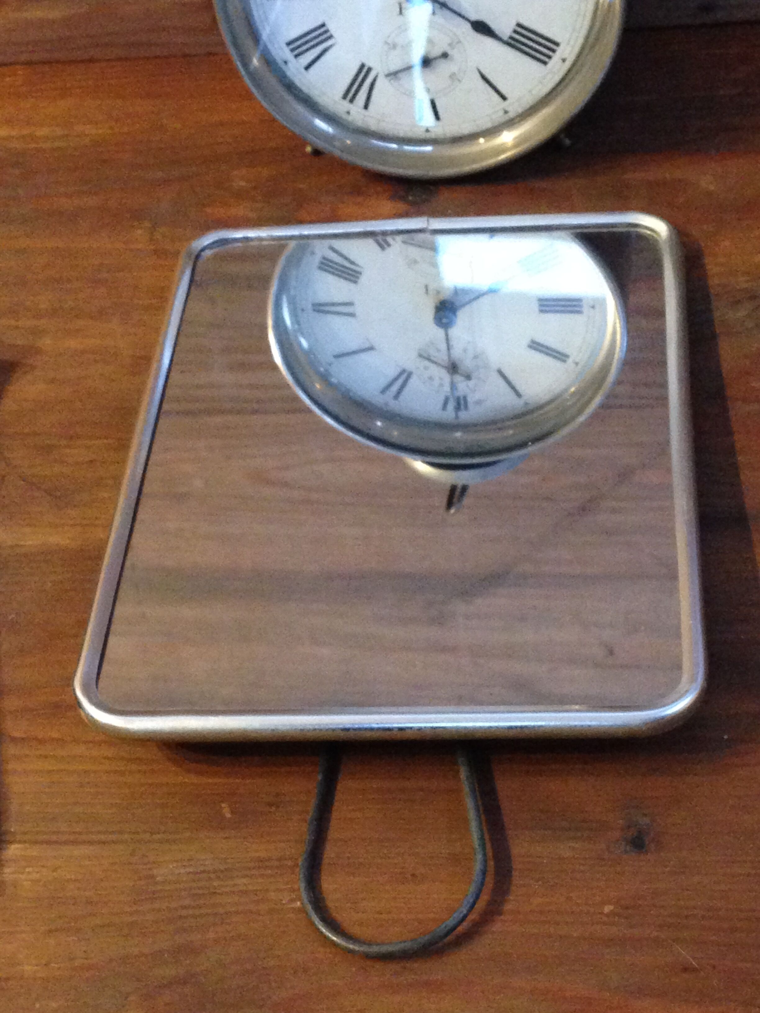 Mirror Barber vintage 20 X 15cm