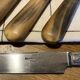 Lot de 6 couteaux corne et inox