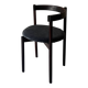 Round chair in rosewood by Hugo Frandsen for Børge M.S., Denmark 1970