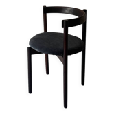 Round chair in rosewood by Hugo Frandsen for Børge M.S., Denmark 1970