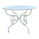 Table de jardin fer forgé 1900