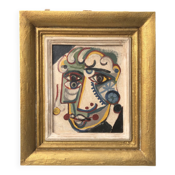 Cubist painting