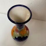 Flower-patterned vase