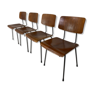 Lot de 4 chaises de salle à manger