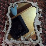 Antique 19th Century Dutch Trumeau Mirror – Rococo Style