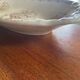 1 iron clay dish HB Choisy le Roi sepia color