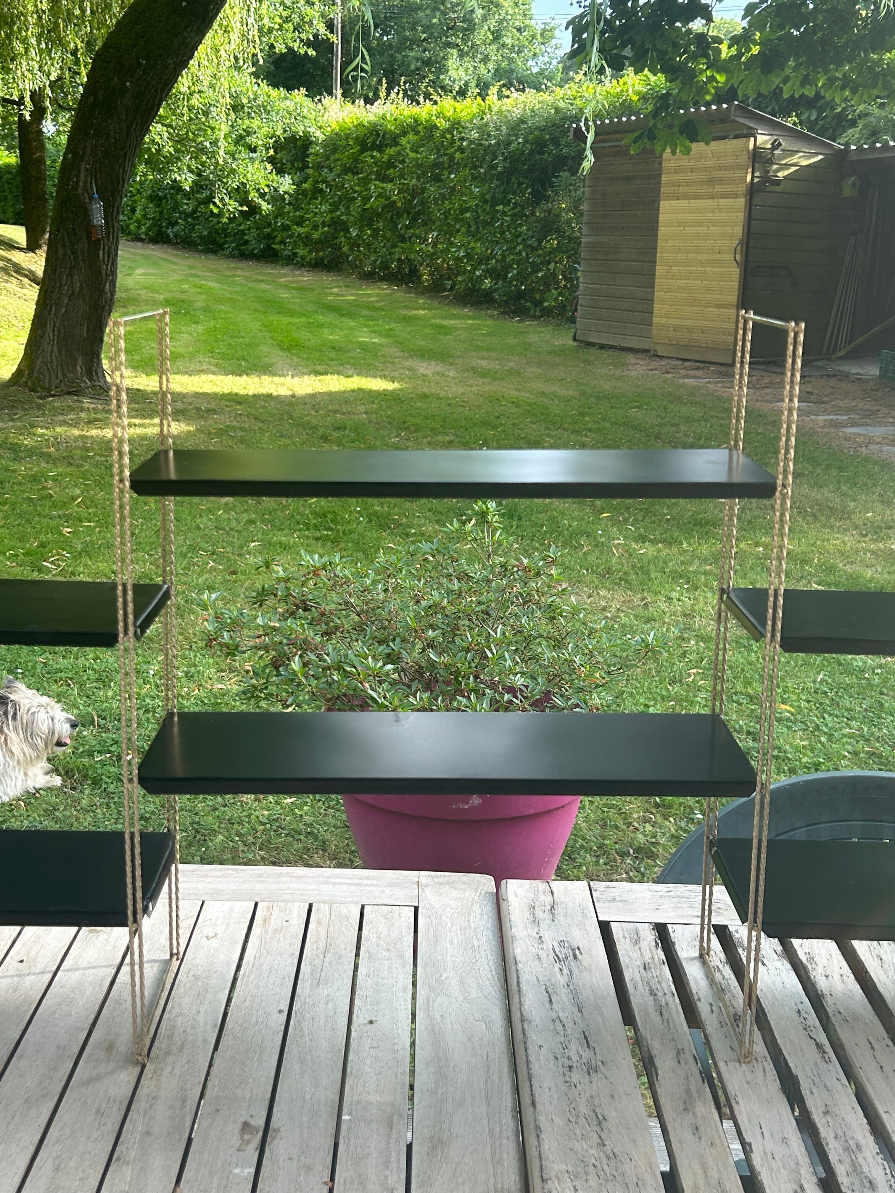 Etagère murale modulable vintage string / tomado