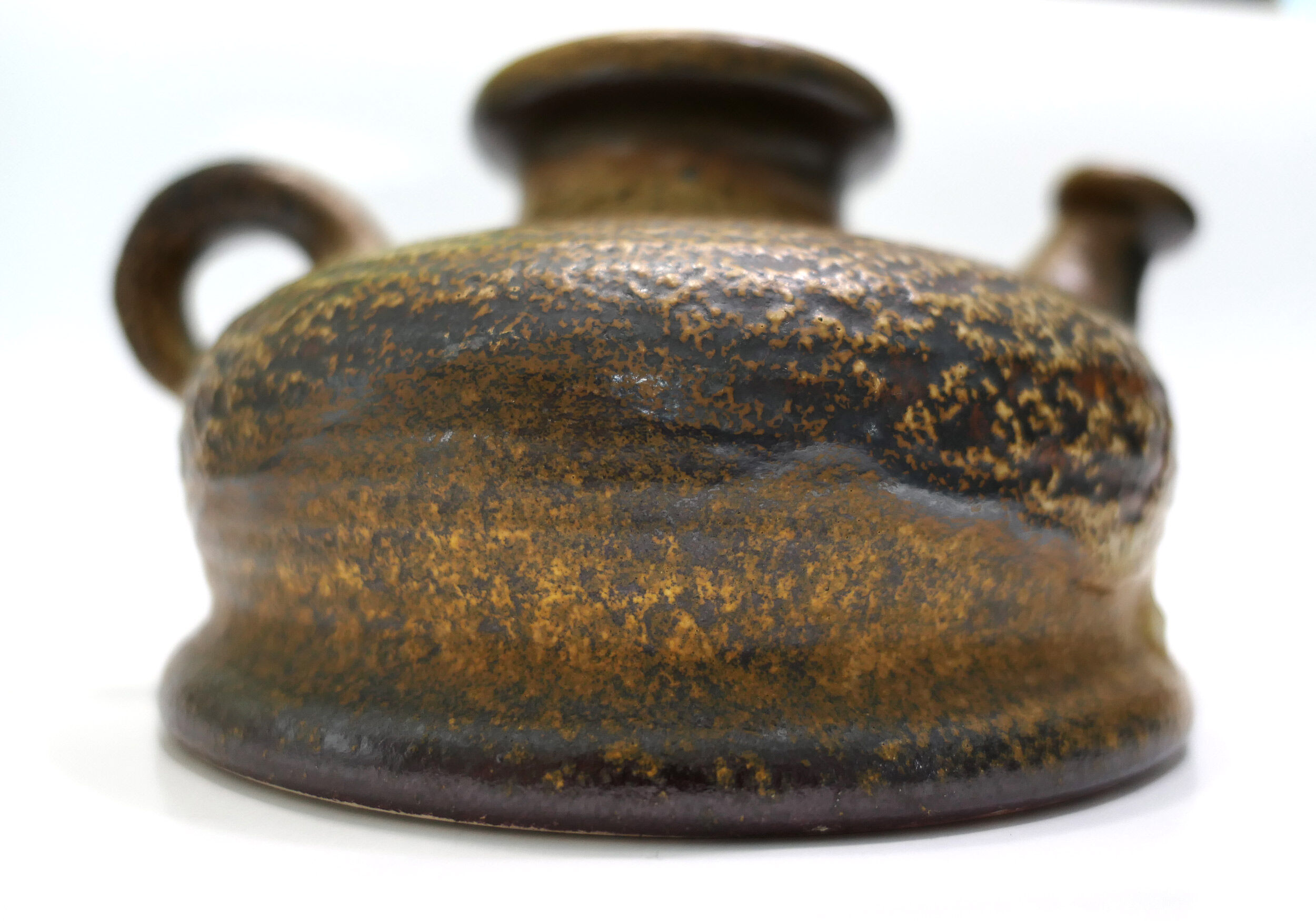 Modernist brutalist ceramic pot 1960s