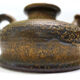 Modernist brutalist ceramic pot 1960s