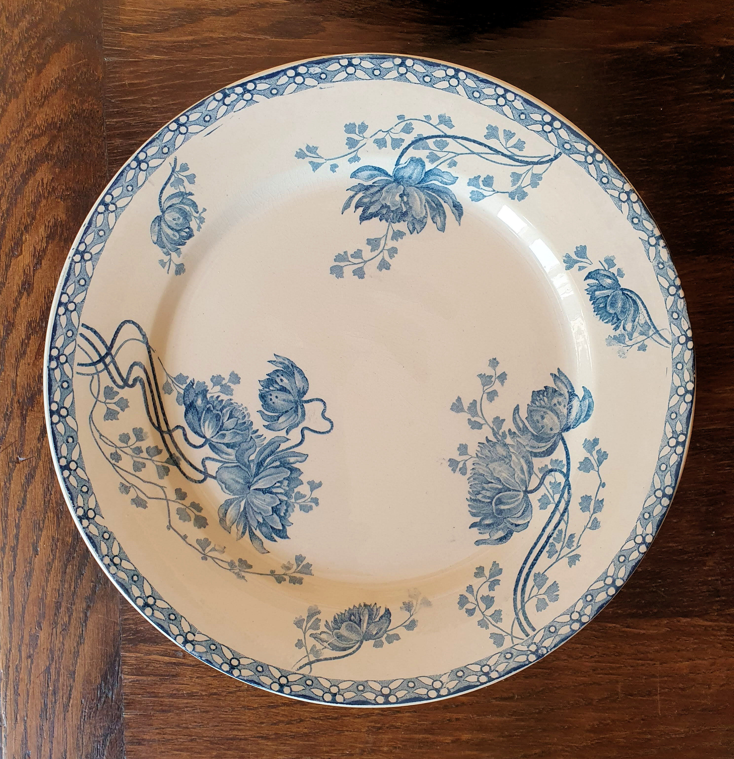 Plates sarreguemines U&C Royat