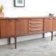 Teak sideboard by Younger 213 cm