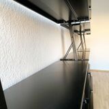 Postmodern Italian graffiti shelf by Rodney Kinsman for Bieffeplast