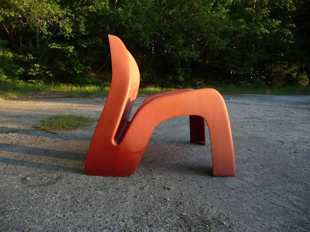 Outdoor Lounge Chair by Luigi Colani for the 'Garden Party' Line from Essman KG, Germany 1960s